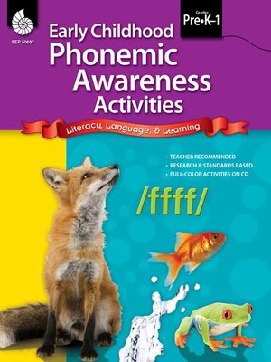 cover image of Early Childhood Phonemic Awareness Activities